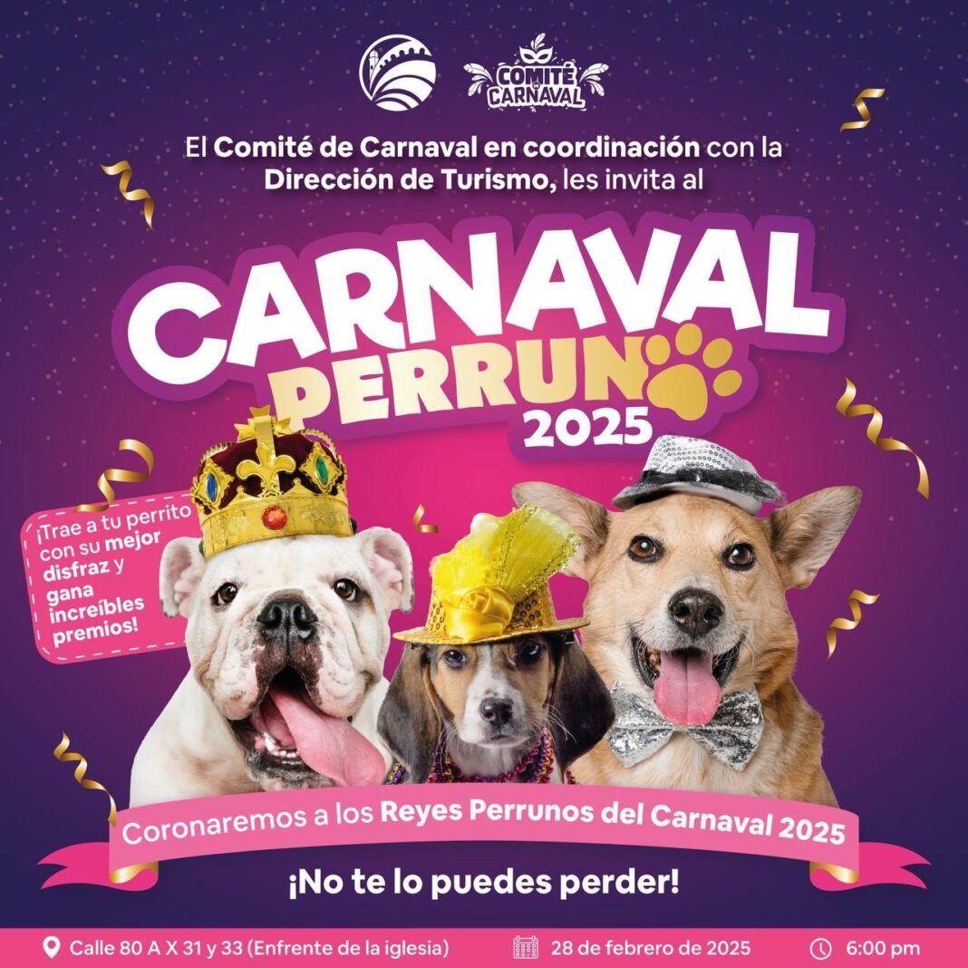 FESTIVAL PERRUNO 2025: INVITACIÓN A LA CORONACIÓN DE LOS AMIGOS DE CUATRO PATAS