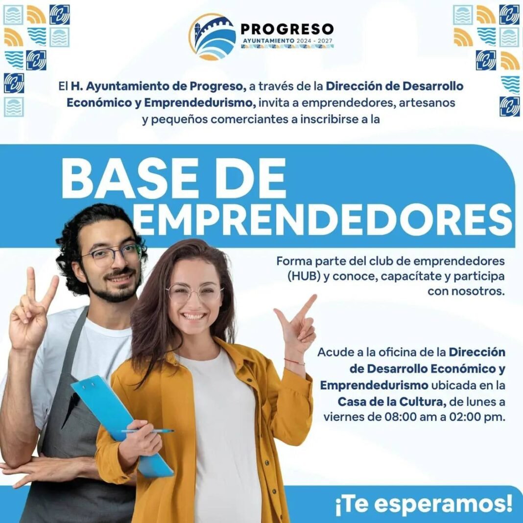Progreso lanza HUB para fortalecer a emprendedores locales