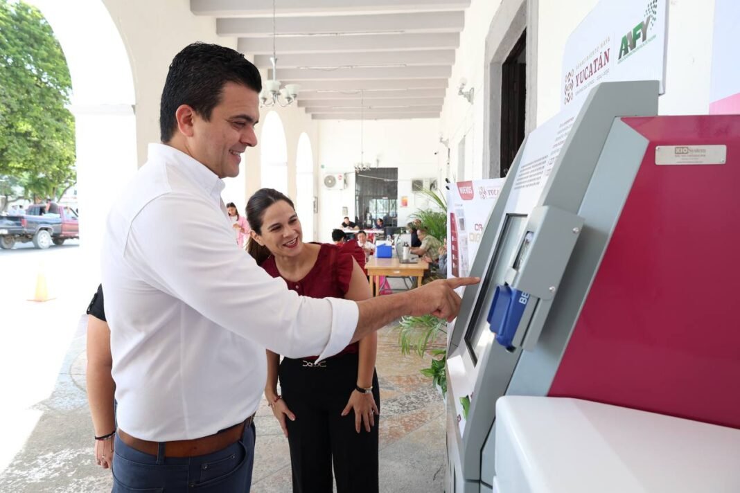 Erik Rihani y Secretaría de Administración y Finanzas del Estado de Yucatán amplían los servicios a los ciudadanos con cajero digital
