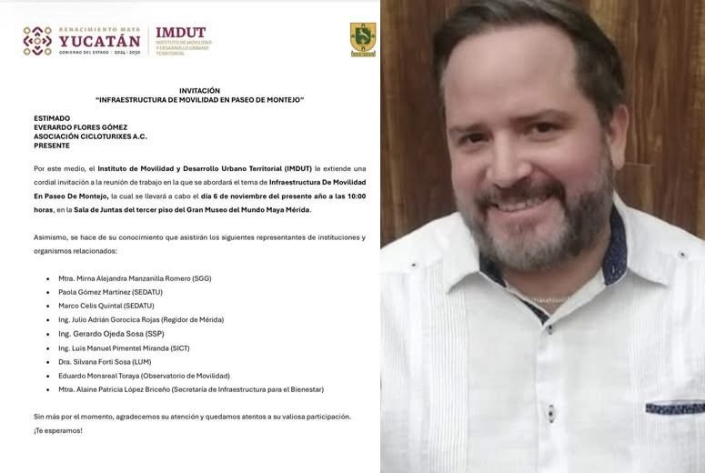 Irak Greene excluye al ayuntamiento de Mérida de reunión sobre Paseo de Montejo