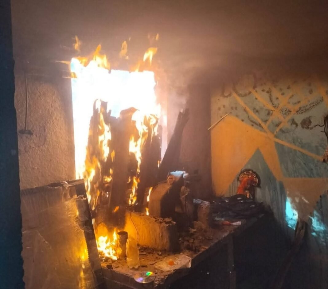 Incendio en vivienda de Villas de Umán Norte: propietario denuncia posible represalia de vecino