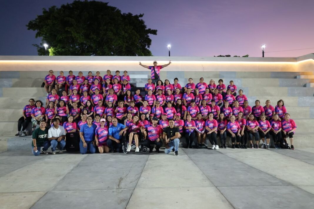 Erik Rihani promueve el ejercicio y la vida saludable en Progreso