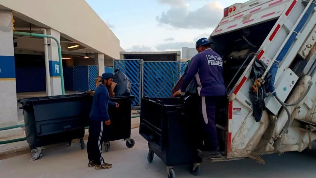 Prolimpia garantiza limpieza y orden en Progreso durante las festividades