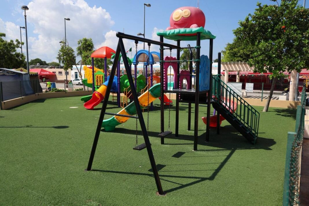 Parques renovados, mejor calidad de vida en Progreso