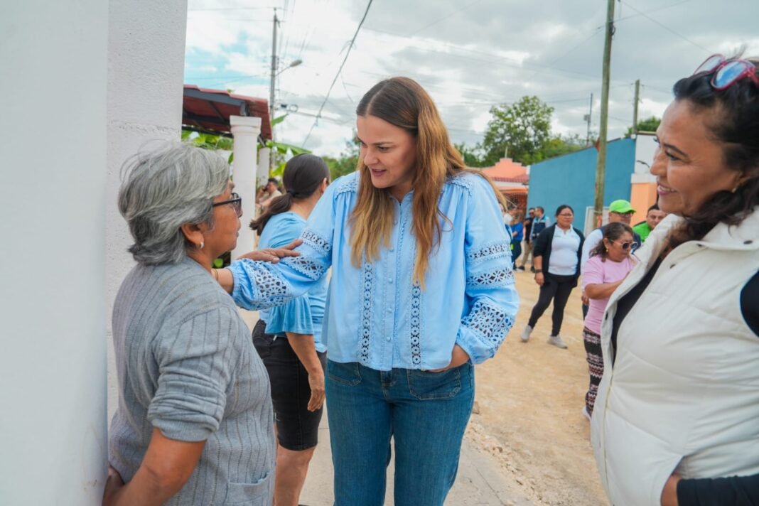 Con la mejora de 34 calles, Cholul fortalece movilidad