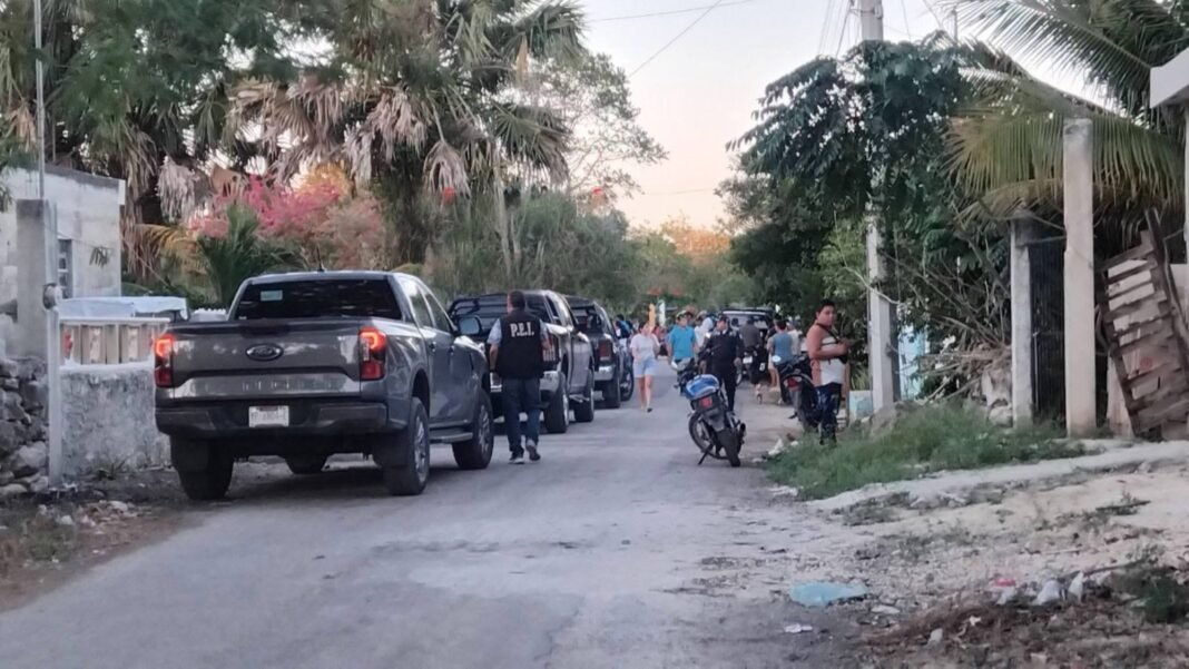 Ataque armado en Dzilam González deja dos personas sin vida, entre ellas un menor de edad