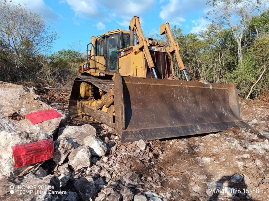 Comunidad de Yaxcopoil denuncia devastación y se organiza para defender su territorio