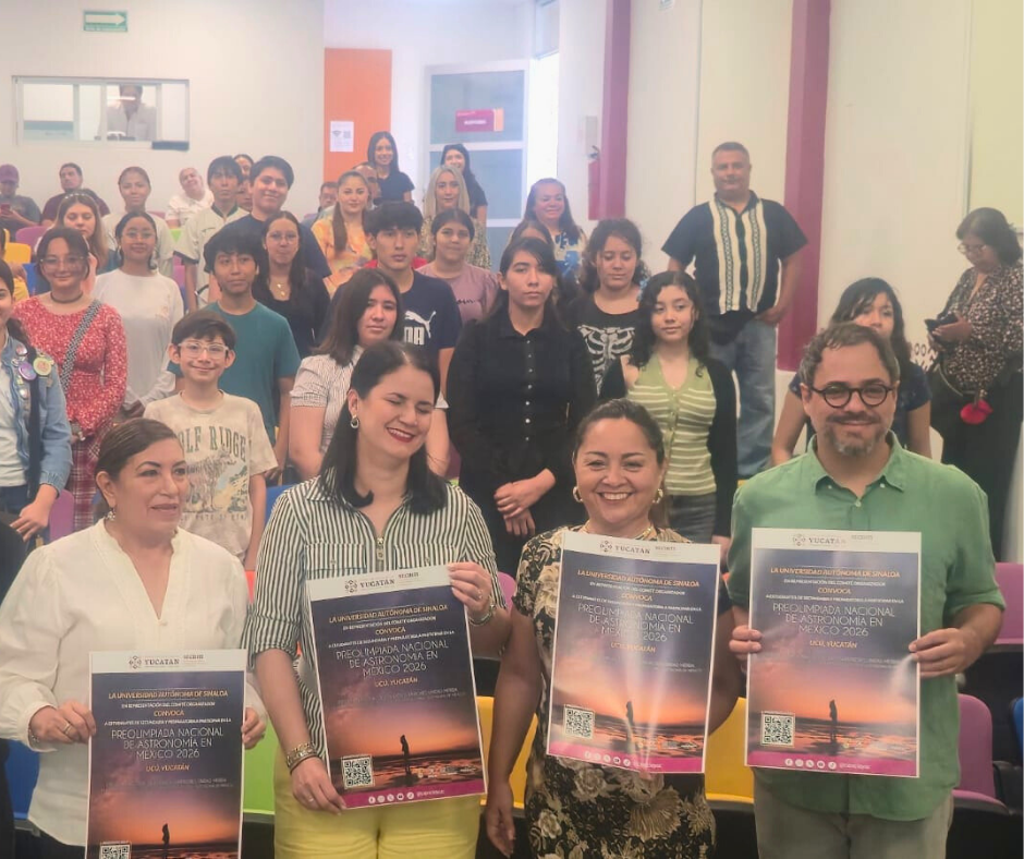 Mérida será epicentro del talento científico juvenil con la Pre-Olimpiada Nacional de Astronomía 2026