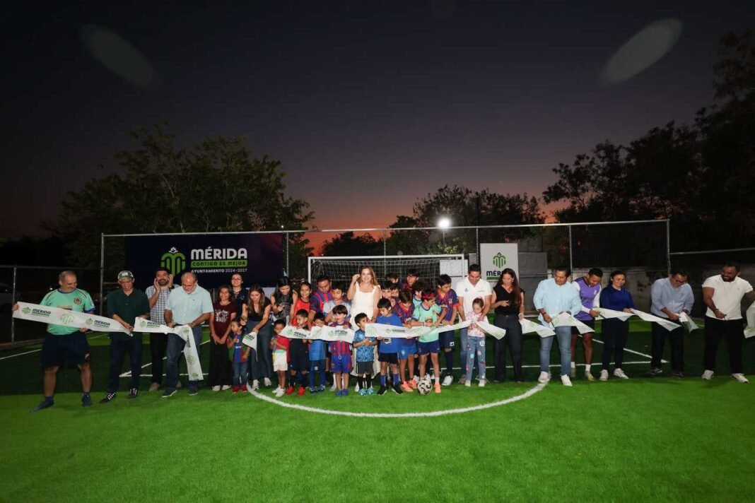Mérida estrena espacios deportivos: Así es como el presupuesto participativo transforma las colonias