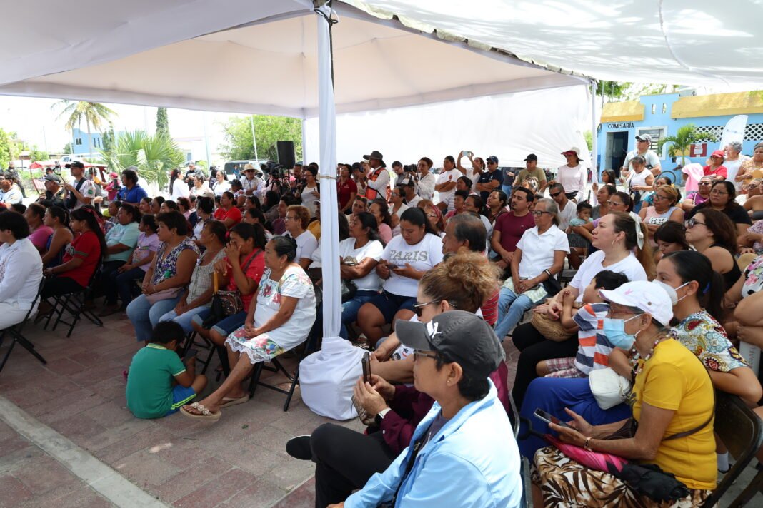 Entregan modernización de calles en Progreso y Flamboyanes: inversión de 8 mdp en infraestructura