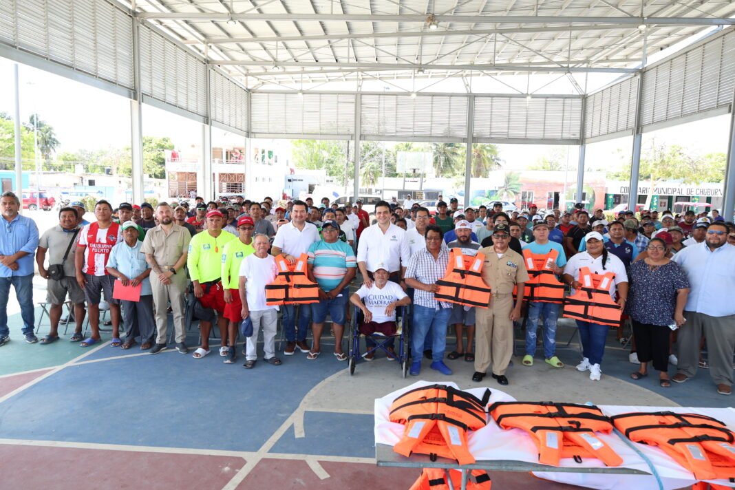 Pescadores de Progreso fortalecen su seguridad: Concluye con éxito jornada de capacitación marítima